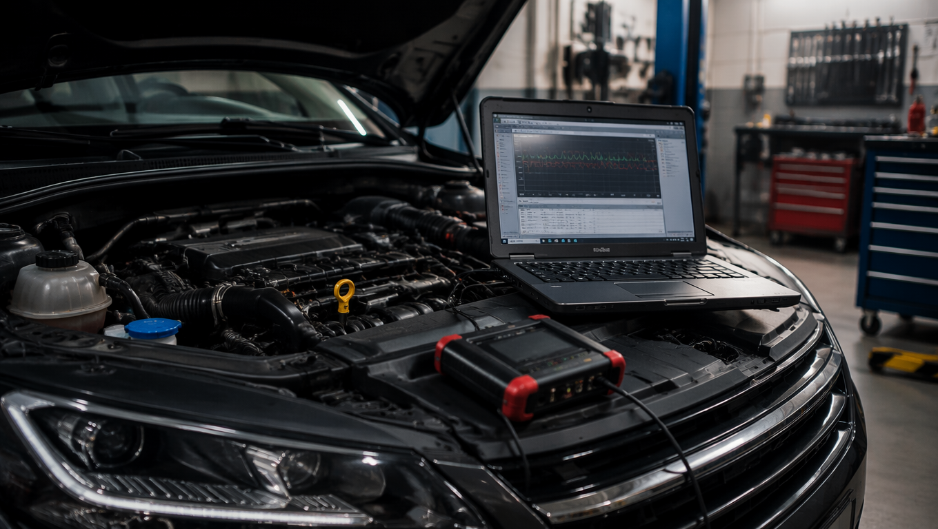 Felsökning & Diagnos hos GS Motors bilverkstad i Järfälla
