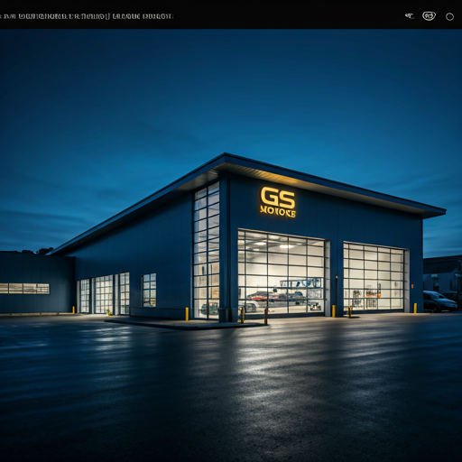 GS Motors anläggning i Järfälla